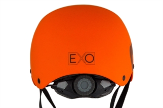 Ozone Exo helmet orange neck